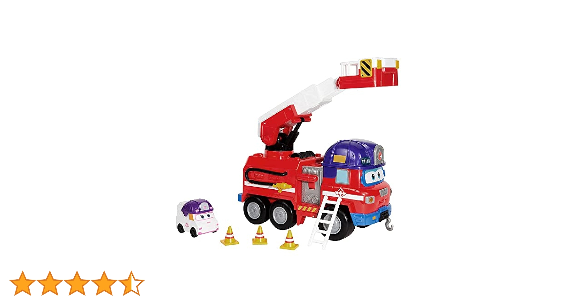 Super Wings Zoey Ambulance Rescue Toys Set & Fire Engines